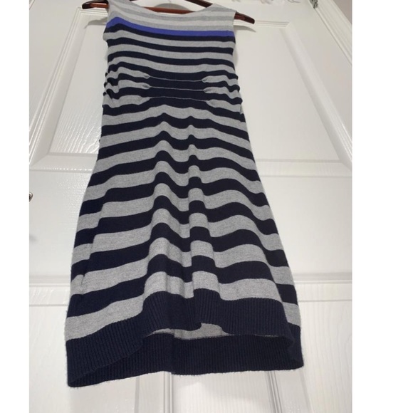 Ted Baker Accordion Striped Knit Mini Dress - Picture 4 of 8